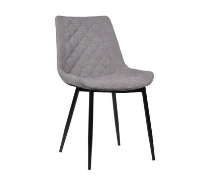 Set Of 2 Upholstered Melrose Dining Chair,Grey