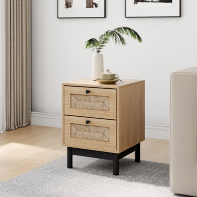 チェスト・キャビネット THE CONRANSHOP spindle bedside table Camerina TV Cabinet White 103x36.5x52 cm Solid Wood Pine,TV