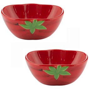 Set of 2 World Foods Tomato Bowl 10cm
