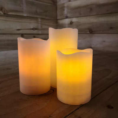 Set of 3 Battery Operated Candles