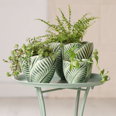 Mica Decorations 25cm Light Green Tommy Indoor House Plant Pot main image 1