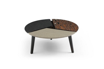 Set of  3 Modular Tables - Triple Luxe Mosaic Coffee Tables