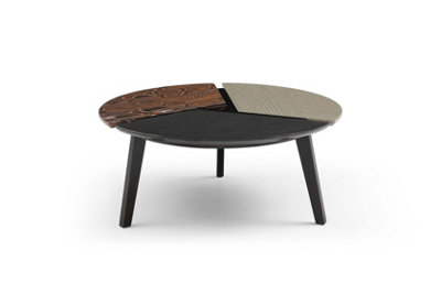 Set of  3 Modular Tables - Triple Luxe Mosaic Coffee Tables