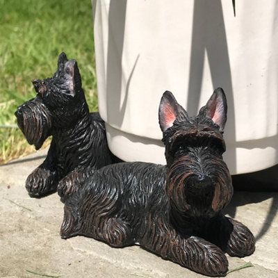 CENWA Scottie Gift It's Not Dog Hair Its Scottie - Llavero Con Purpurina Scottish Terrier, Regalo Para Amante De Scottie, (Steel Color