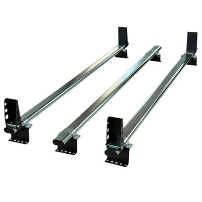 Set of 3 Tailored Roof Bars Ford Transit Custom 2013 - 2023