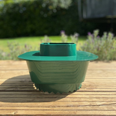 Set of 3 Tomato & Vegetable Growbag Pots with Planting Guard