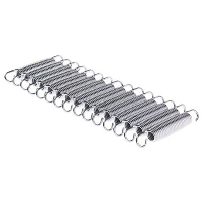 Set of 36 Heavy-Duty Galvanised Trampoline Replacement Springs, 5.5 ...