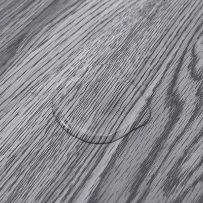 Set of 36 Self Adhesive Rustic Wood Grain Vinyl Floor Planks PVC Flooring Covering 5m²