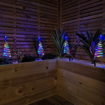 Battery powered coloured led lights sales