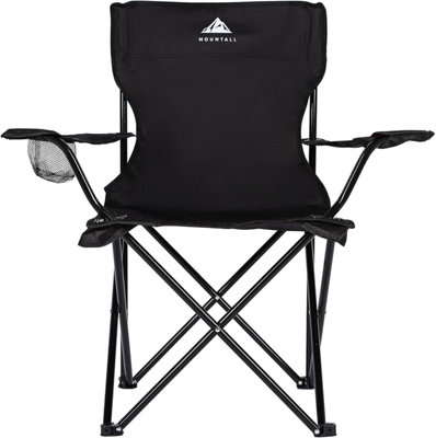 Set of 4 Camping Quick Folding Chair with Carrying Bag, Arm Rest, Drink Holder