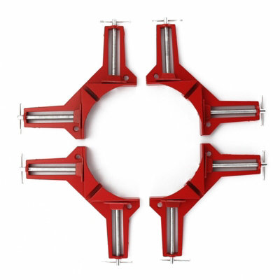 Set of 4 Corner Mitre Clamp Building Tool Aluminium Vice Clamp - 4