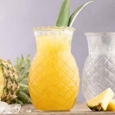 Set of 4 Entertain Pineapple Cocktail Glasses 67.5cl