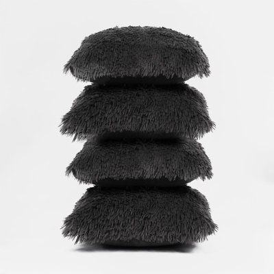 Faux mongolian fur outlet cushion