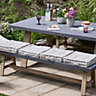 Set of 4 Floral Outdoor Garden Sofa Chair Bench Cushion Seat Pads