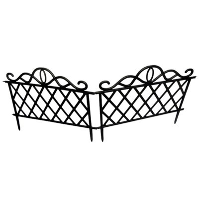 Set of 4 Free Splicing Courtyard Garden Plastic Fence - 3