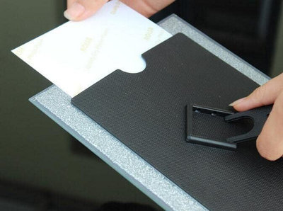 Set Of 4 Glitter Mirror Photo Frame Silver Picture Frames Crystal Display M