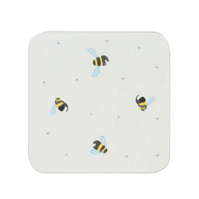 Set Of 4 Sweet Bee Placemats & Coasters