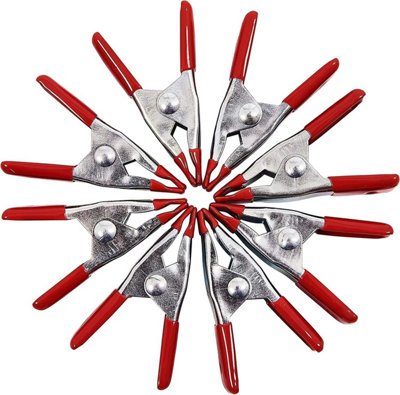 Set Of 40 Metal Market Stall 2 Inch Spring Clamps Clips Tent Tarpaulin Awning Tarp Clip - 5