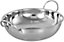 Set Of 5  Balti Karahi Deep Dishes Metal Curry Serving Stainless Steel 15cm New