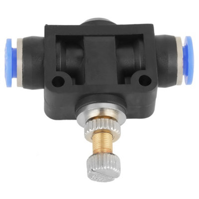 Set of 5 Push-In Speed Controllers for 6mm Pneumatic Air Flow Control Valves
