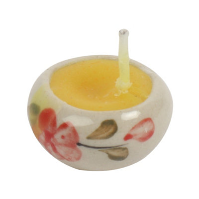 Set of 5 Scented Candles With Small Round Shaped Holders by Laeto Ageless Aromatherapy - FREE DELIVERY INCLUDED - 6