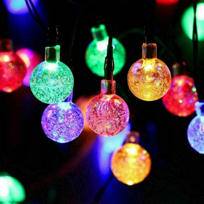 Set of 50 Solar String Lights Outdoor Garden LED 35.5m Waterproof String Lights