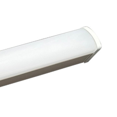 Set of 6 Batten 40W LED Cool White 1200mm Strip Lights
