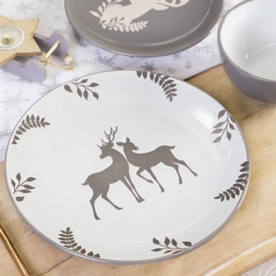 Stag dinner plates top