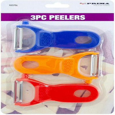 Set Of 6 Peeler Set Fruit Vegtable Potato Slicer Kitchen Tool Grip Handle