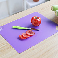 Set of 6 PP Chopping Board with Food Icon