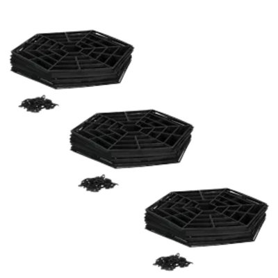 Set of 60 - Pond Guard Floating Pest Deterrent & Fish Protector Cover