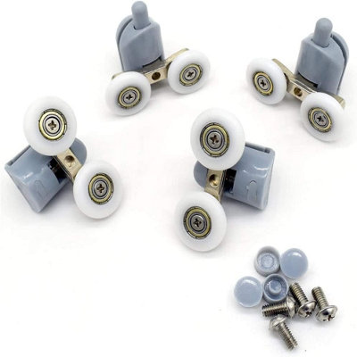 Stainless steel ball bearing Bathtub & Shower Door Rollers at