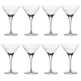 Set of 8 Mystique  Martini Glasses 21cl
