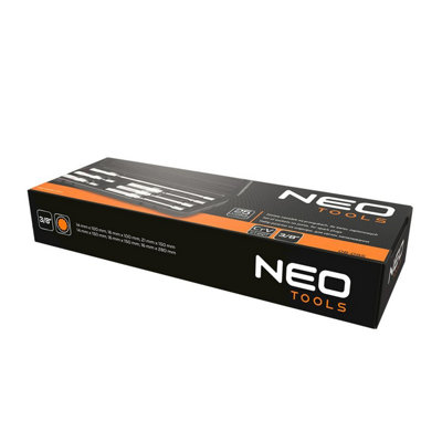 Set Of Pivot Sockets For Spark Plugs 6pc NEO TOOLS