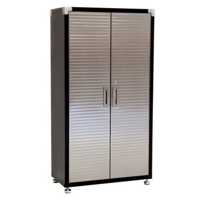 Seville Classics 6x3 Upright Cabinet Heavy Duty with Shelves Tool ...