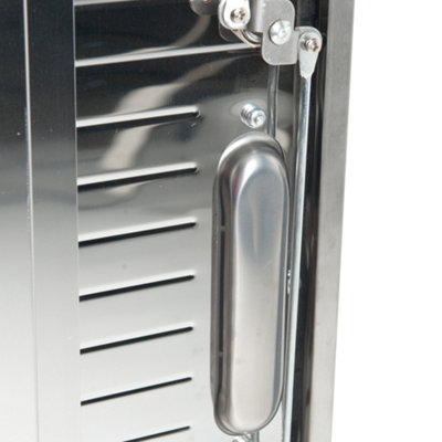 Seville Classics 6x3 Upright Cabinet Heavy Duty with Shelves Tool Storage Garage UHD16234E - 3