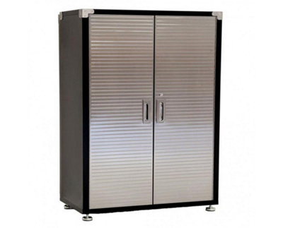 Seville Classics 6x4 Upright Cabinet Super Wide Heavy Duty Tool Storage ...