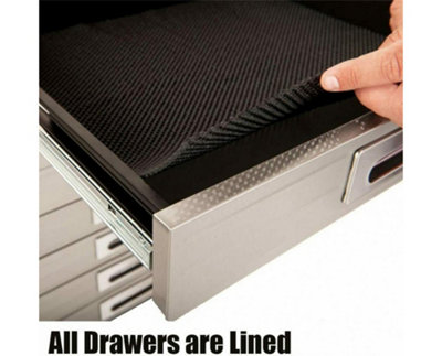 Seville classics ultrahd stainless deals steel top rolling cabinet