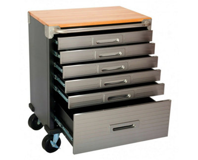 Buy SEVILLE CLASSICS Ultra HD 6 Drawer Timber Top Roll
