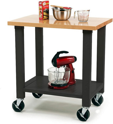 Seville Classics UltraHD Rolling Workstation 3ft Wide Graphite Grey