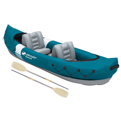 Sevylor Tahaa 2 Person Inflatable Kayak Kit + Paddle