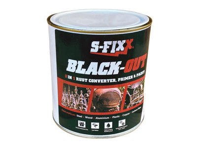 SFIXX BLACKOUT1LTR Black Out Paint 1 litre SFXBLACKOUT1