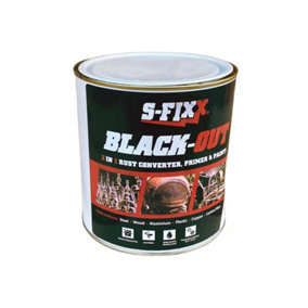 SFIXX BLACKOUT1LTR Black Out Paint 1 litre SFXBLACKOUT1