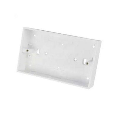 SFR2/44 Conduit and Trunking 2G Entry Switch Or Socket Box Soft Pattress 44mm