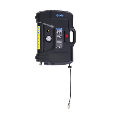 SGS 1.9L Wall Mounted Air Compressor Compact w/ Handle Oil Free 3.52CFM ...