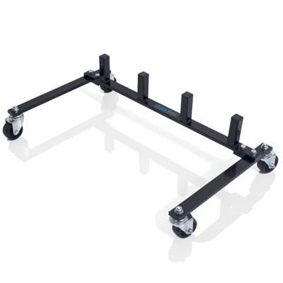 SGS Hydraulic Wheel Skate Storage Rack, Heavy Duty Steel, Portable ...