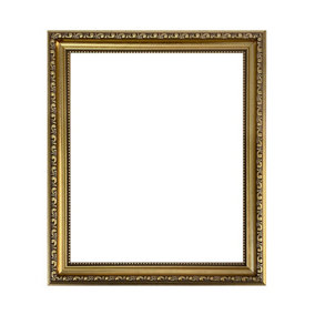 Shabby Chic Antique Gold Photo Frame 10 x 4 Inch