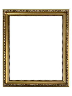 Shabby Chic Antique Gold Photo Frame 14 x 8 Inch