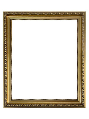 Shabby Chic Antique Gold Photo Frame 20 x 16 Inch