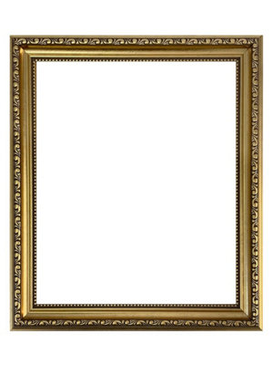 Shabby Chic Antique Gold Photo Frame 30 x 20 Inch